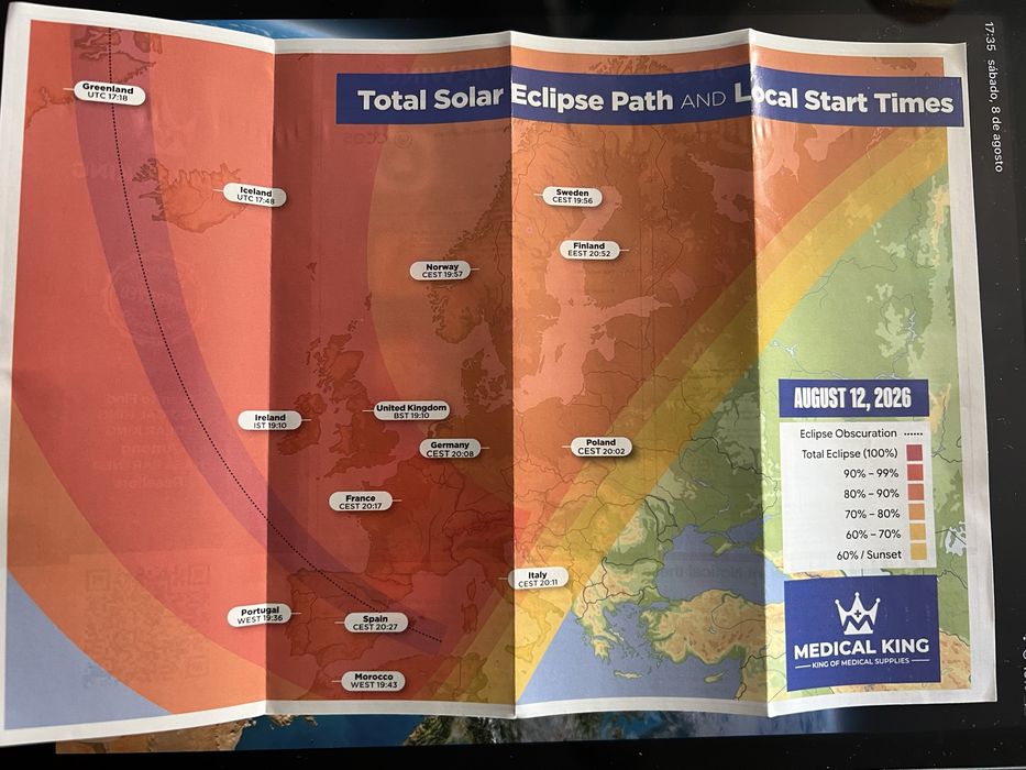 Óculos para o eclipse