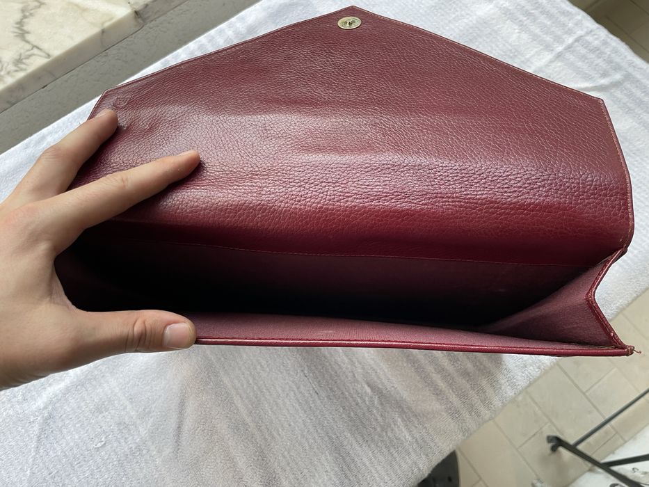 Mala em pele para trabalho