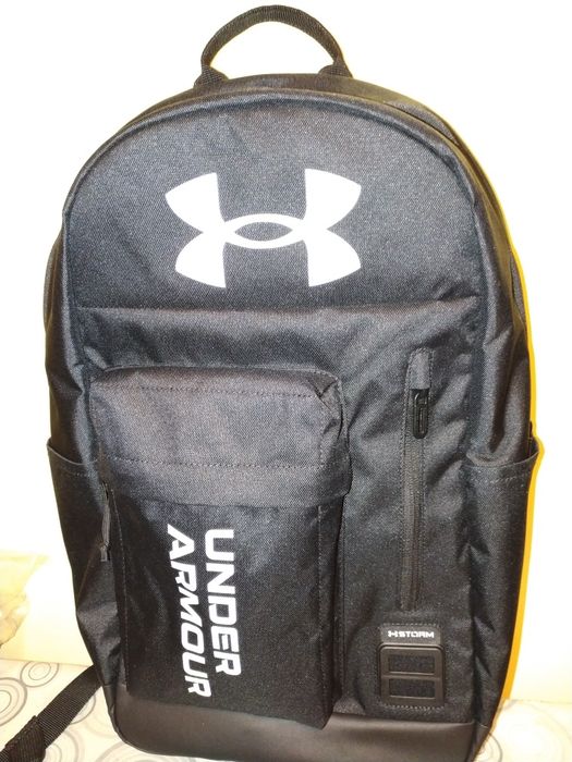 Mochila UNDER ARMOUR nova impermeável preta/cinza/laranja 3 modelos