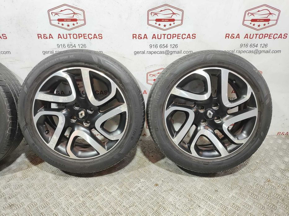 Conjunto Jantes R17 Renault Captur MK1 J87 2013 a 2019 Original
