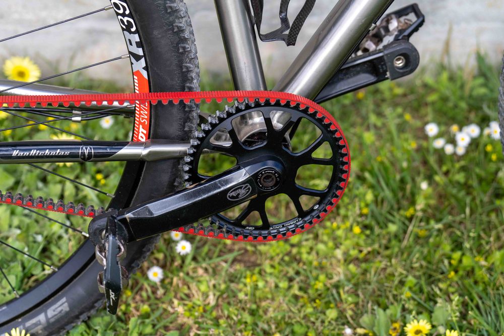 Van Nicholas Zion 29 Titanium Er Rohloff Speedhub 14-spd belt red 2020