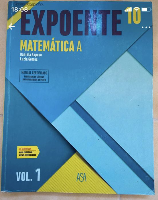 Expoente 10 Mathematics A Textbook, 10th Grade64737845391362120