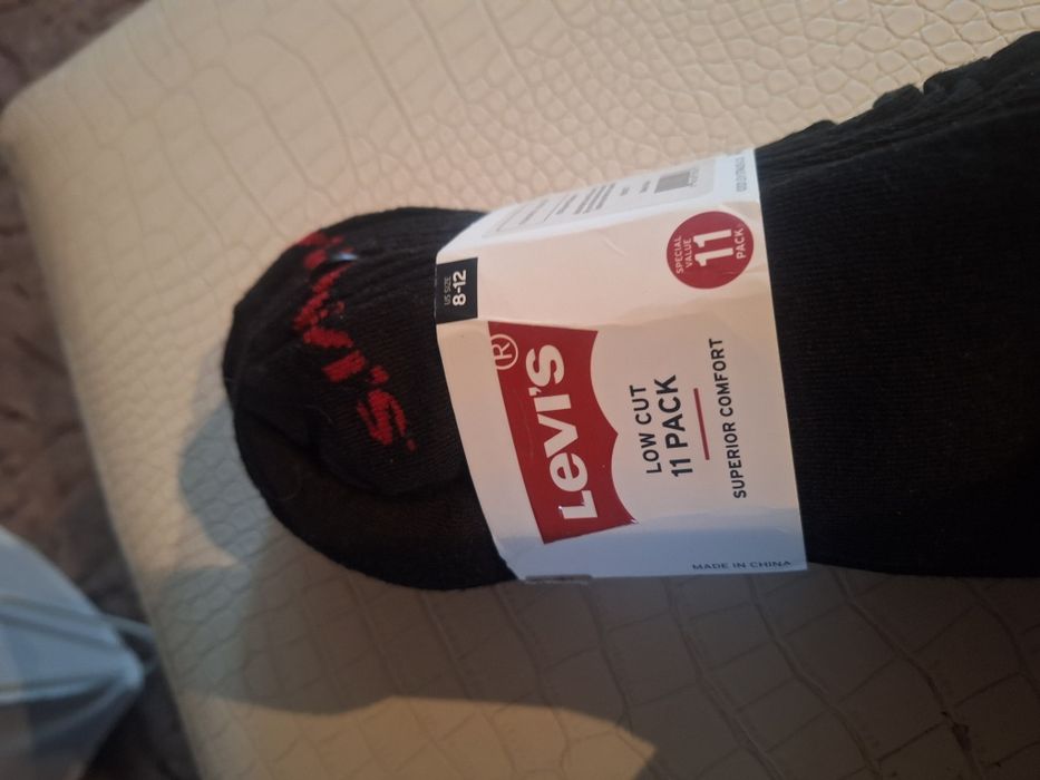 Levis skarpety męskie usa 11pack