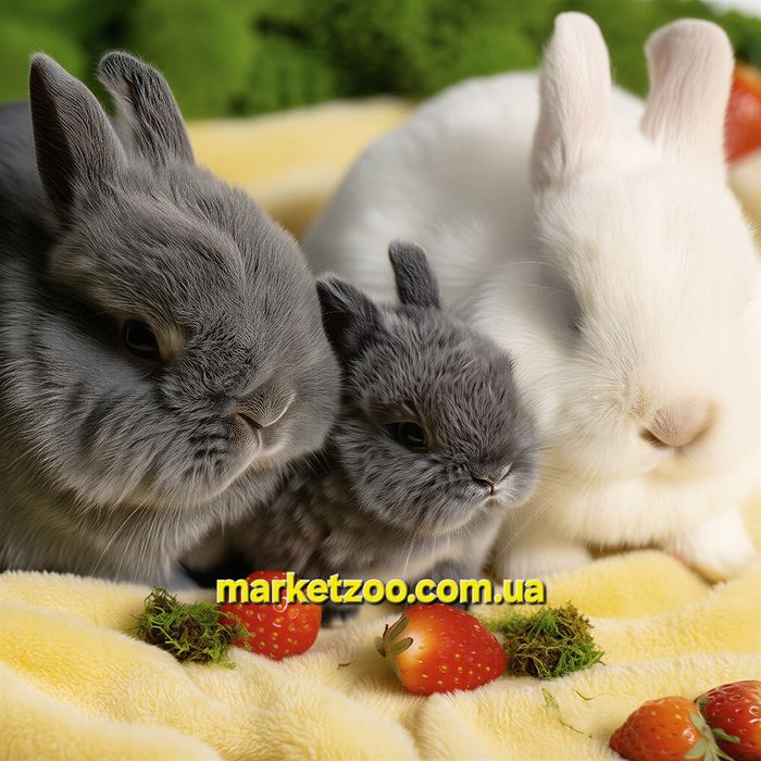 Карликові Карликовий Мініатюрний Нідерландський карликовые кролики бла