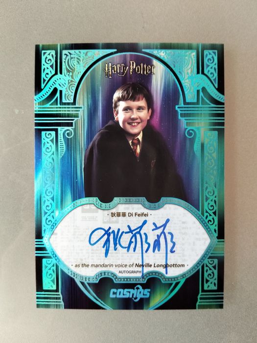 Carta Harry Potter Cosmos- Neville Auto /45