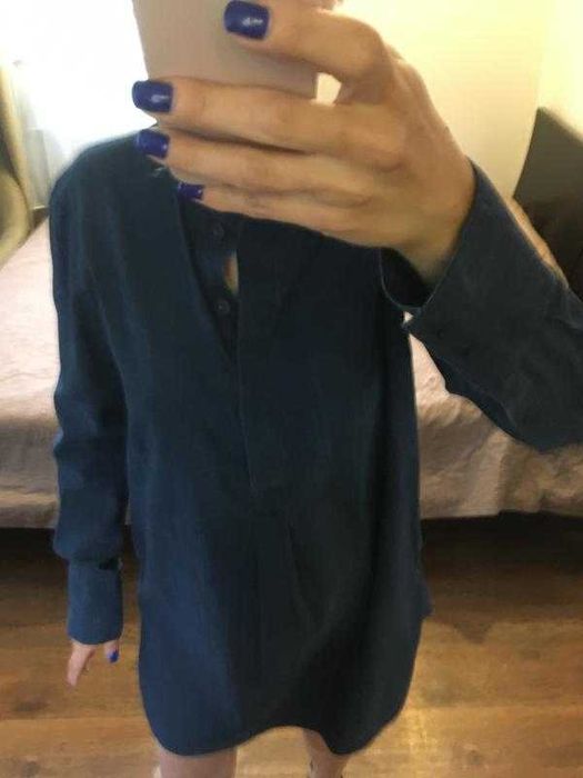 джинсова сорочка туніка плаття cos