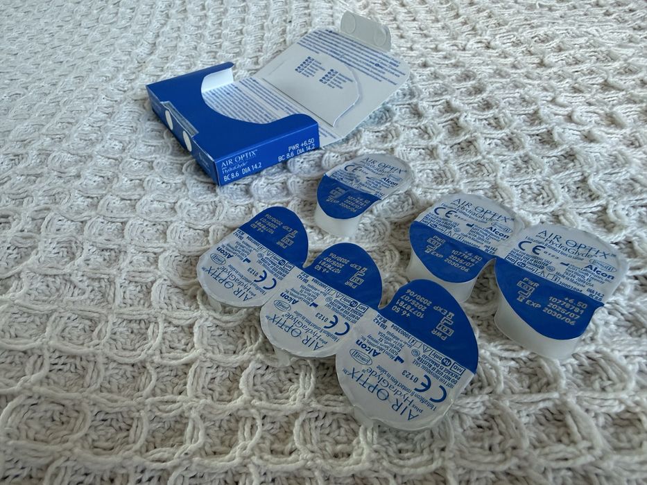 Air Optix HydraGlyde +6,5 (6 szt.)