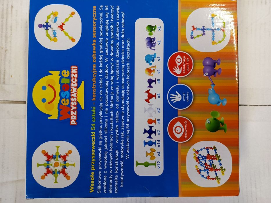 Wesołe przyssaweczki duże