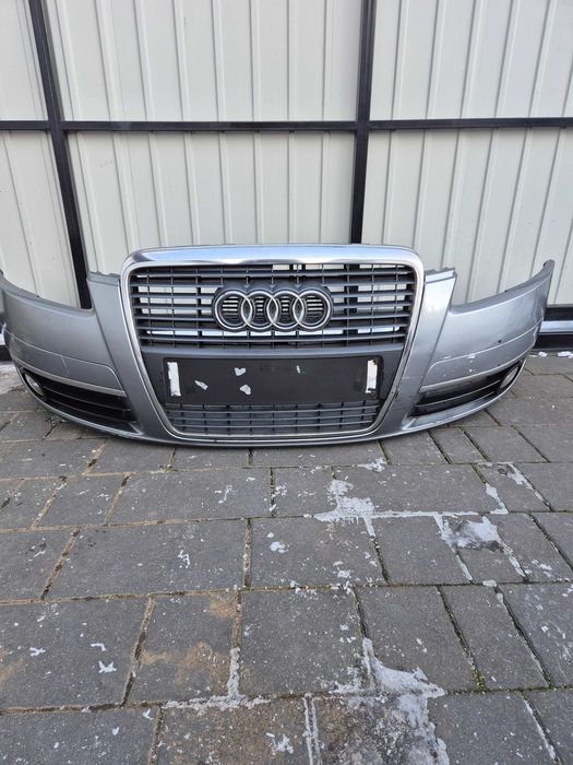 Zderzak przód przedni audi a6 c6 rok 07 kod lak LY7G