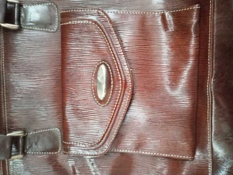 torebka brązowa, nowa