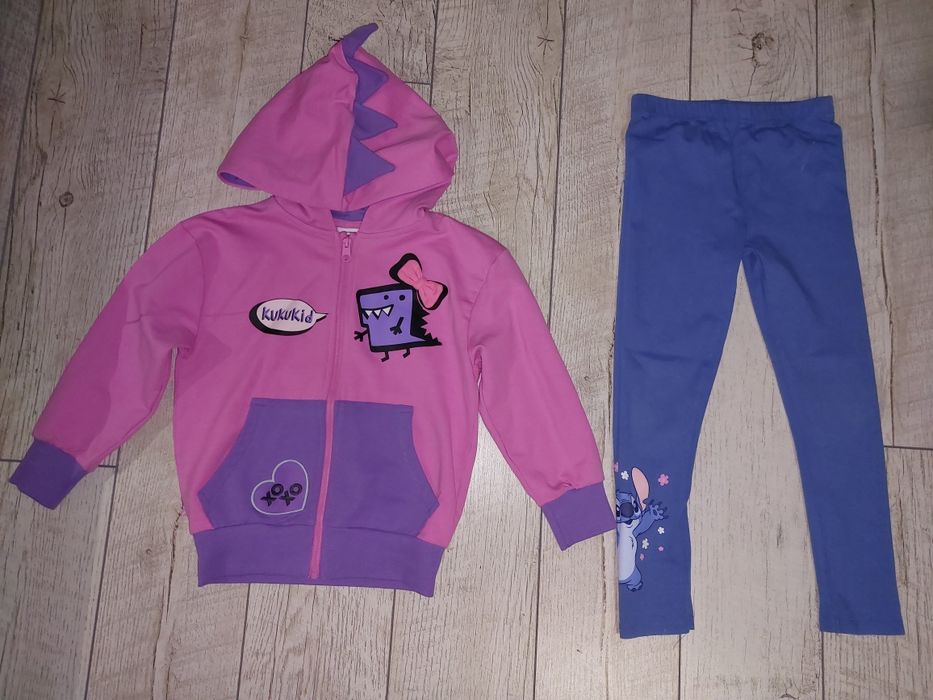 Paka ubrań dla dziewczynki 116