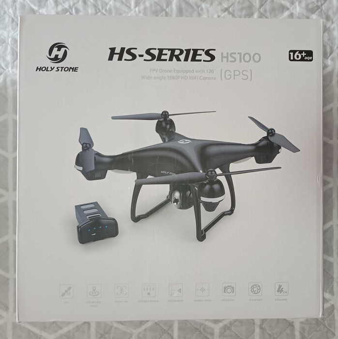 Drone Holy Stone HS100 c/ GPS e Câmera FPV Full HD