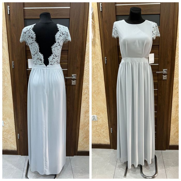 NOWA sukienka balowa dluga koronka M