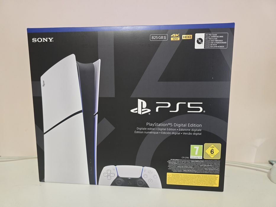 Playstation 5 digital novo, por estrear.