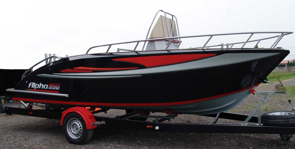 Łódź aluminiowa motorowa SH 590; lodka lodzie aluminiowe,