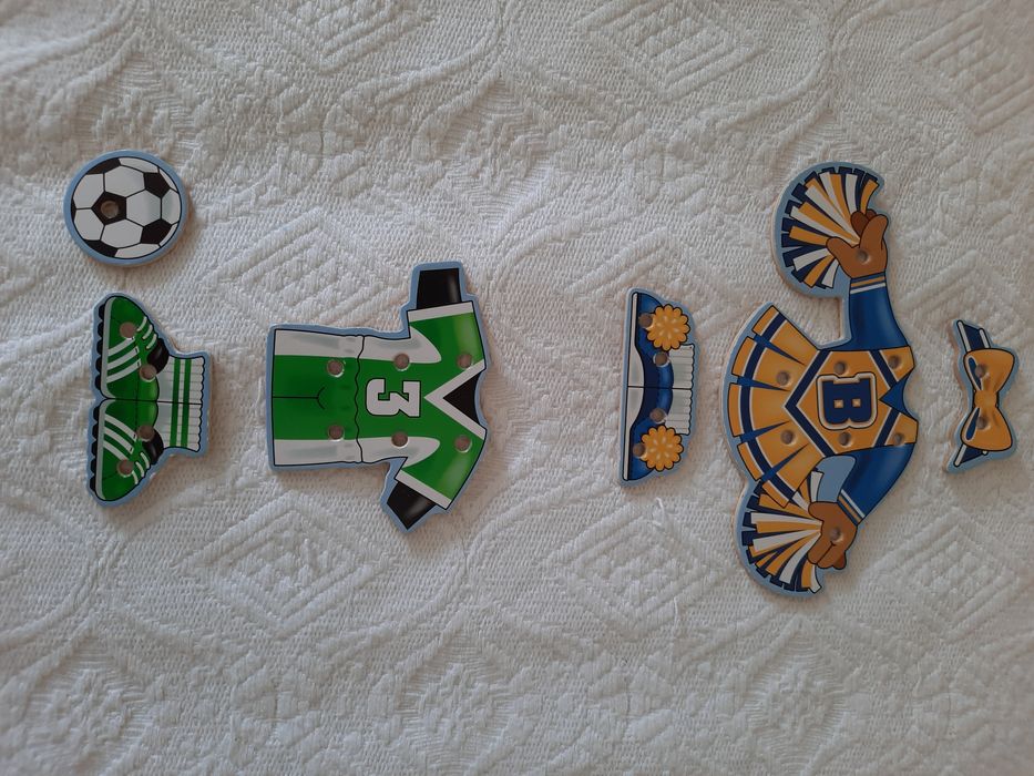 Jogo Montessori madeira