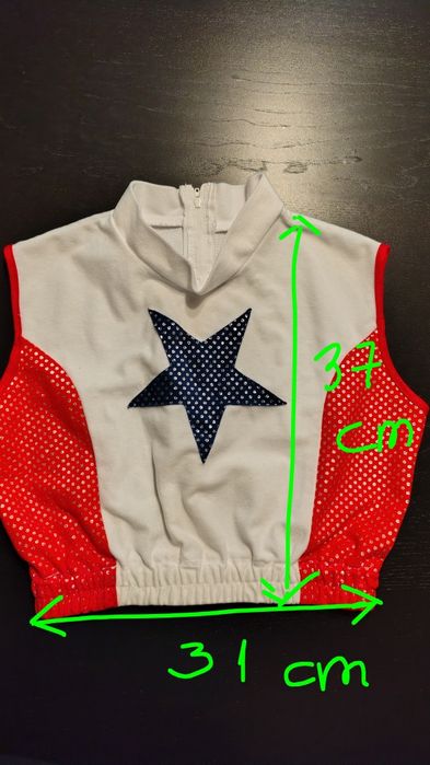 Strój cheerleaderki 10- 12 lat