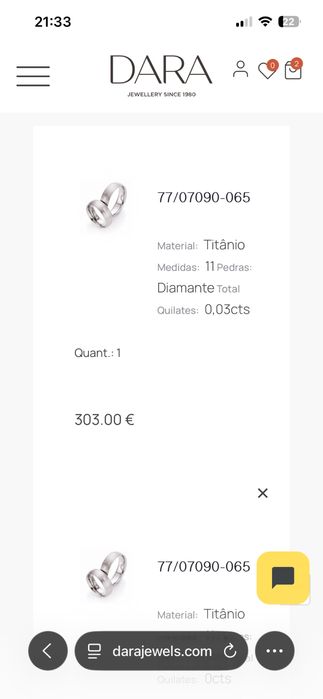 Alianças Titânio