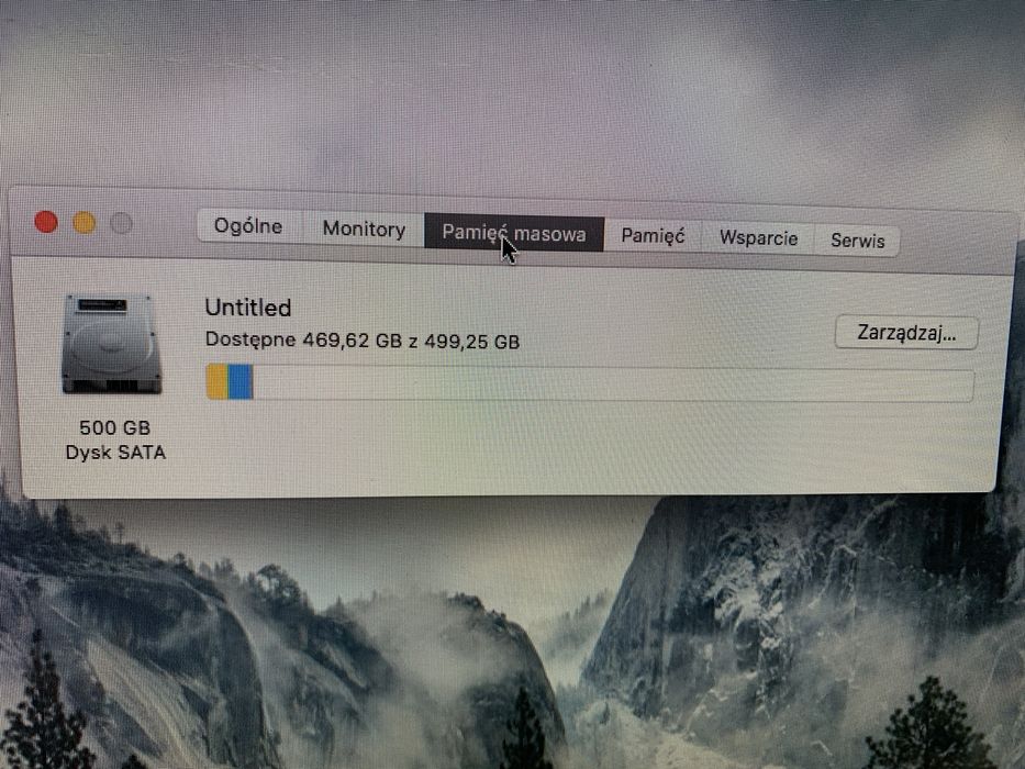 Komputer iMac.