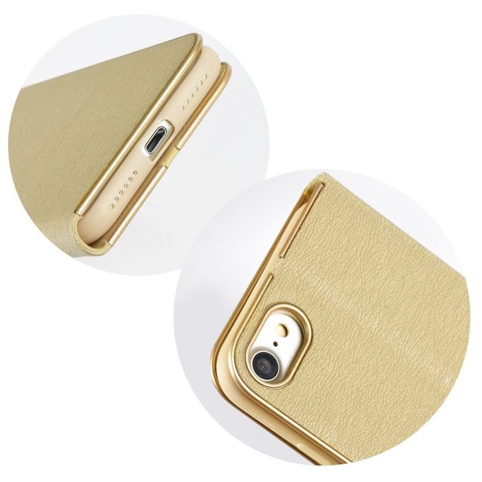 Etui Luna Book do Samsung Galaxy S22 Ultra 5G Gold