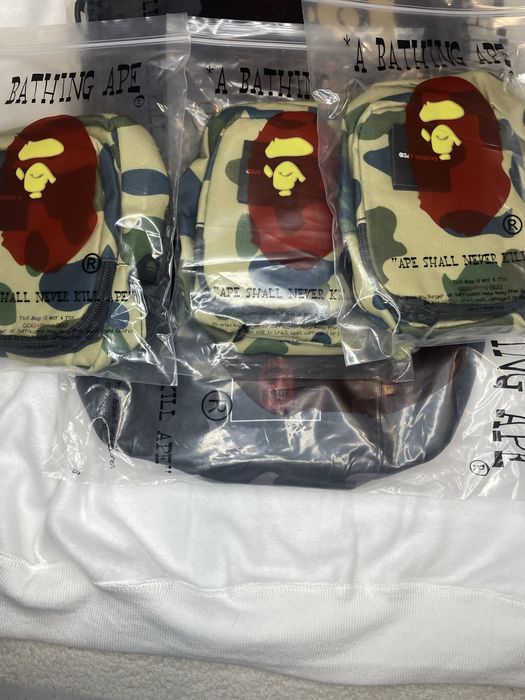 Новые сумки bape с патчем