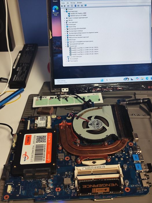 Материньска плата MCLAREN REV 1.1 ( i5 630m )