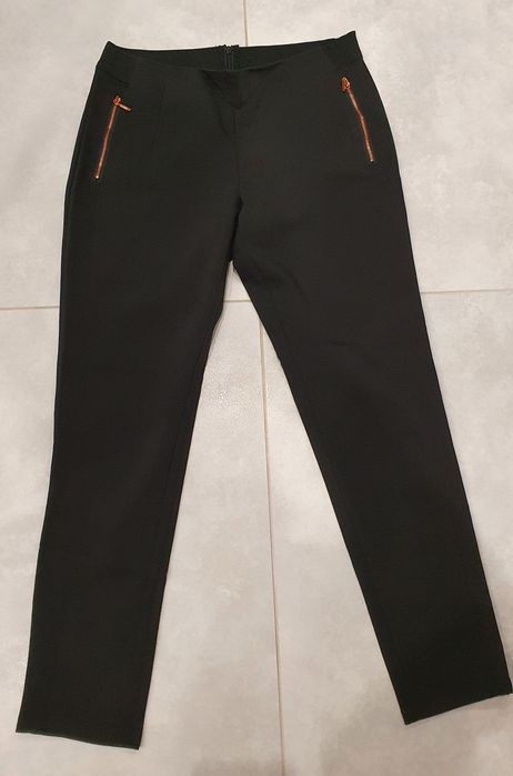 Spodnie czarne S 36 M 38 klasyczne eleganckie