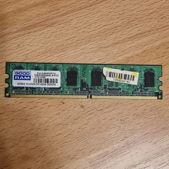 512MB DDR2 goodram