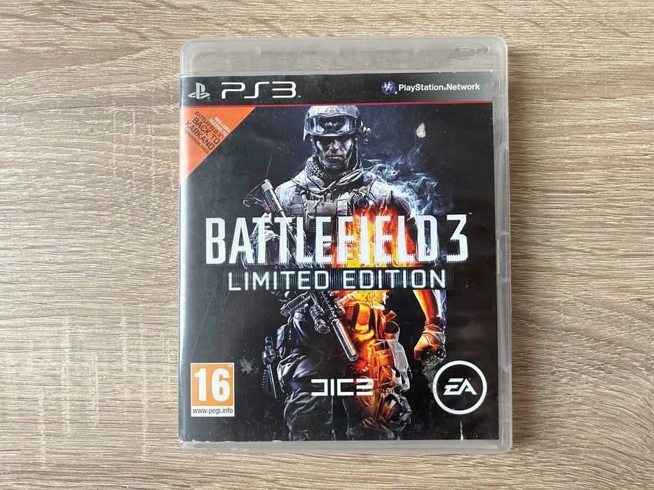 Battlefield 3 Limited Edition - PS3 - PL - stan Używany, sprawny 100%