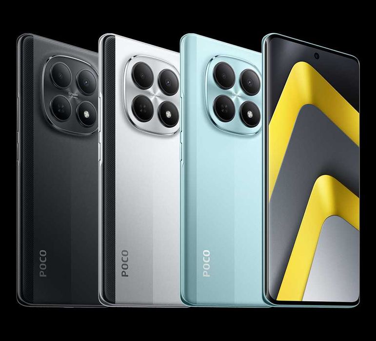 Xiaomi POCO M8 5G 8/256GB срібний чорний 6.77" 120 Гц  AMOLED Snapdragon 6 Gen 3 45 Вт
