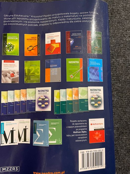 Maturalne karty pracy Matematyka poziom rozszerzony