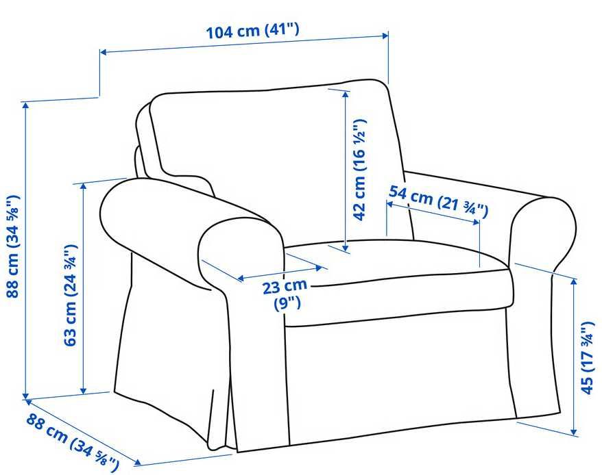 Sofá Ektorp IKEA 1 lugar (x2)