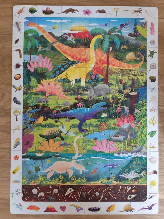 Puzzle CzuCzu dinozaury 60 elementów
