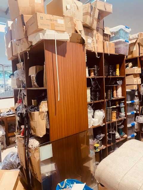 Insolvência 50,000 Cordões, Fitas e Elasticos - Stock embalado