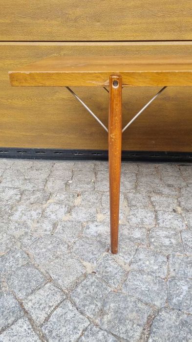 Stolik Mezulanik Design PRL Czechosłowacja do reno Foteel Ton Smidek