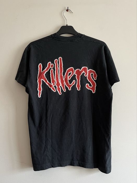 T-shirt Vintage Iron Maiden Killers Single Stitch