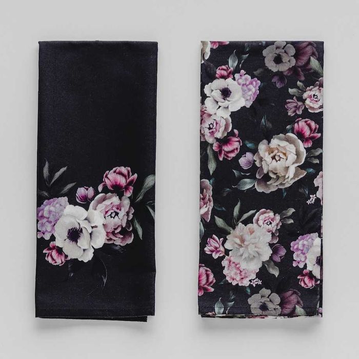 Ścierki kuchenne Glamour czarne