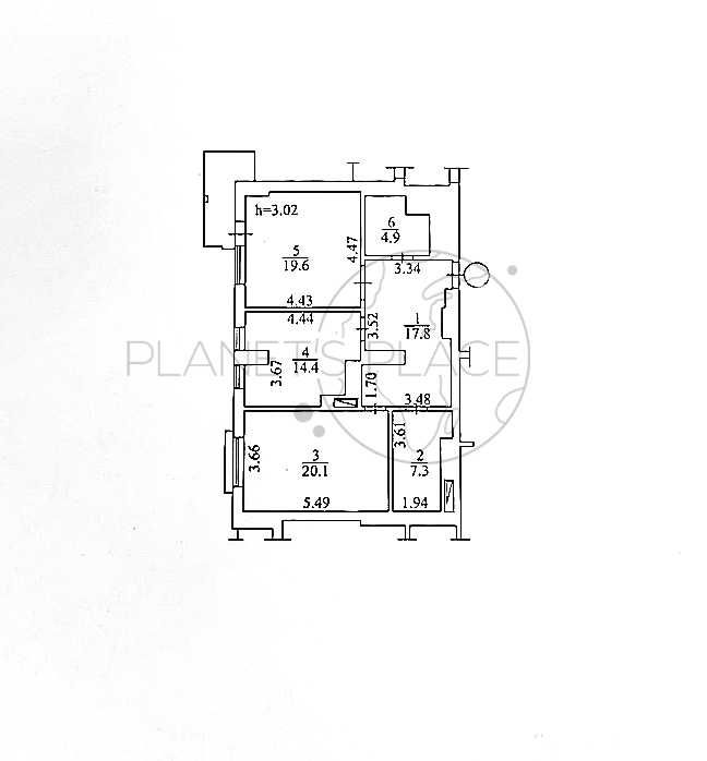 2-rooms apartment apartment by the address st. Bulvar Druzhby Narodov (area 85,6 m²) - Atlanta.ua - photo 11