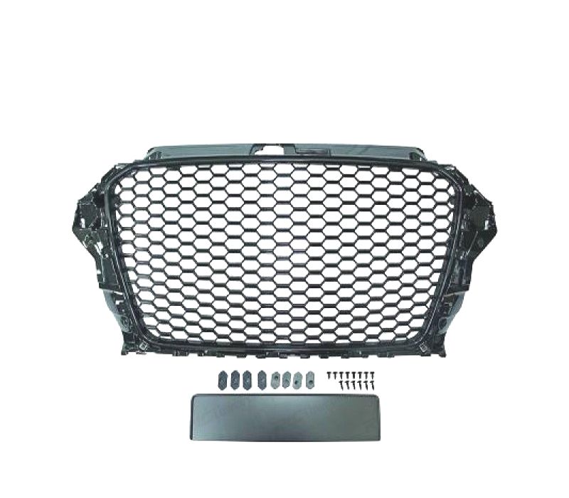 GRELHA AUDI A3 8V 12-16 LOOK RS3 SEM PDC