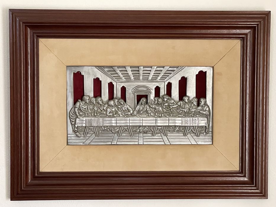 Quadro A Última Ceia de Leonard DaVinci64752381066241122