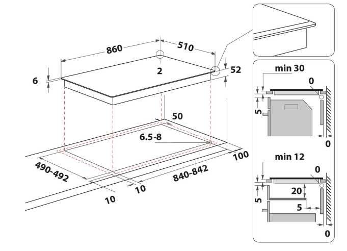 Placa de indução Hotpoint Ariston KIF 952 BXLD B