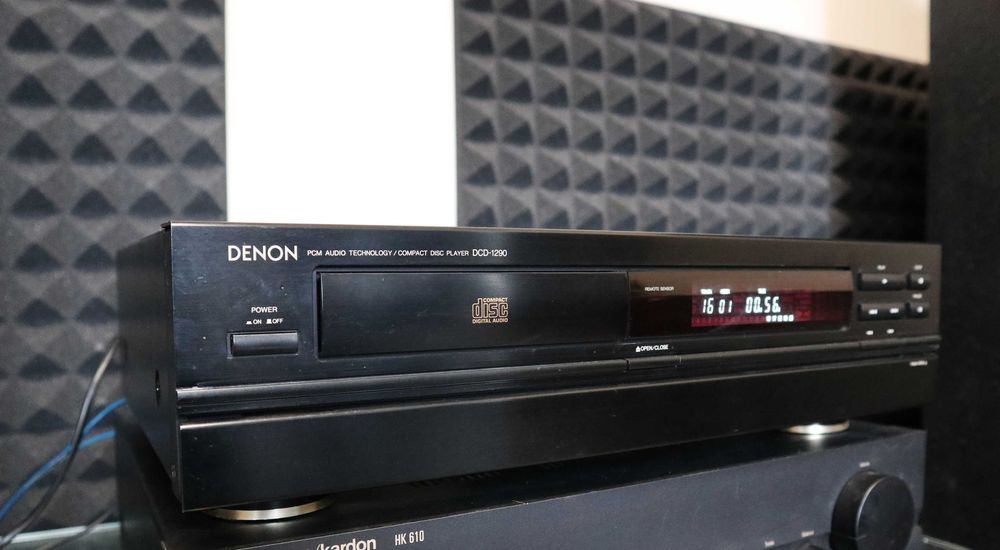 Cd проигрыватель DENON DCD 1290 Burr Brown ЦАП 2 x PCM61 пульт паспорт чеки