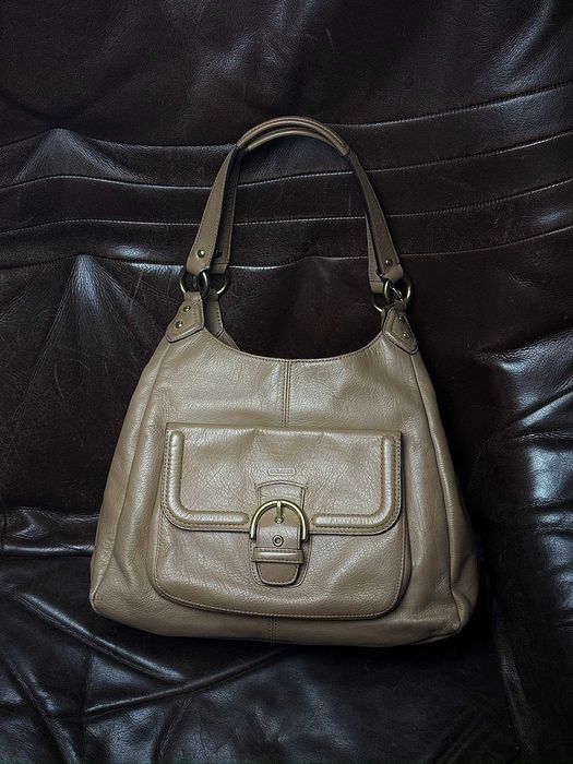 Torebka Skórzana Coach Campbell Signature Soho hobo y2k
