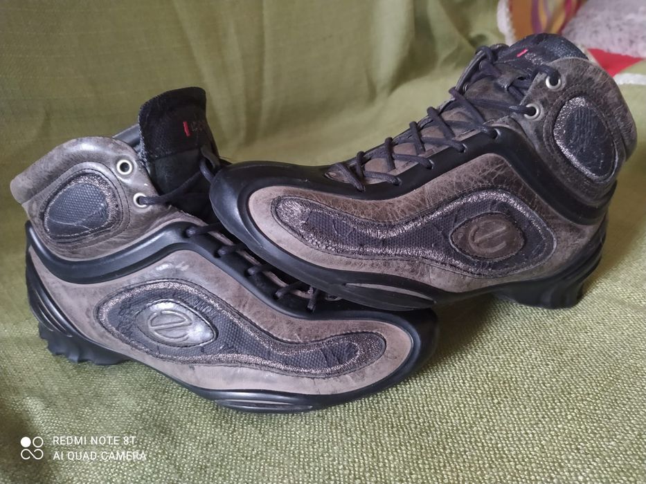 ECCO 36 Miejskie buty trzewiki skóra material