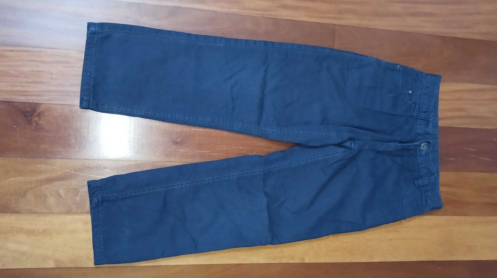 2 Calças de sarja para criança - 7/8 anos