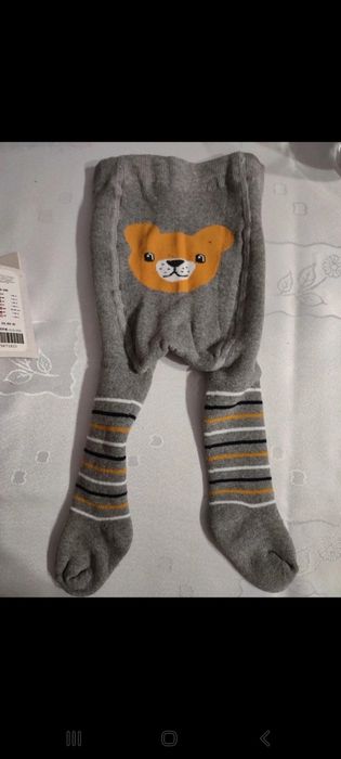 2 pary grubych rajstop Coccodrillo 56-62 cm