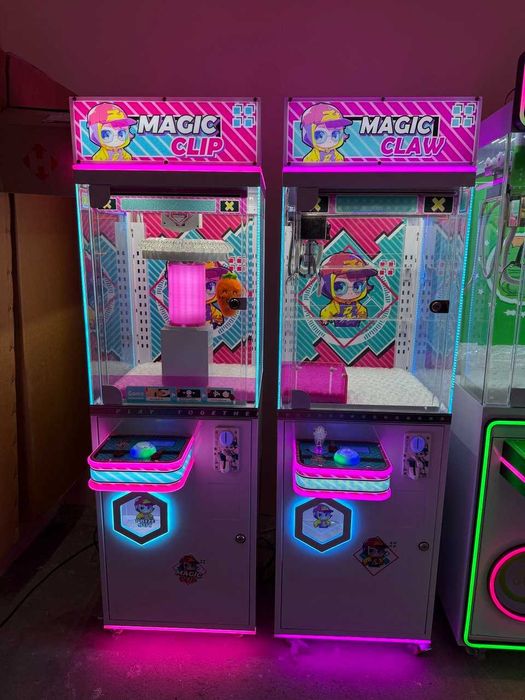 Призові автомати Хватайка, Звіролов, Кран машина Magic Crane