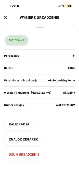 Fossil FTW 1114 bluetooth