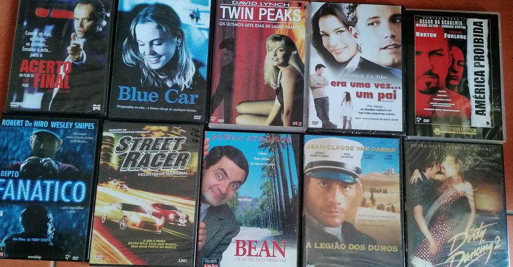 DVD novos alguns ainda com o plástico