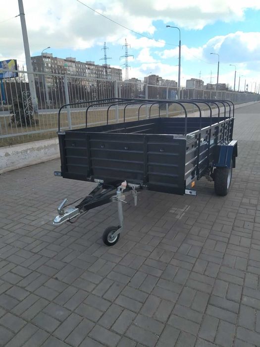 Причеп Легковий Новий 2500мм Кремінь+ Посилений для авто